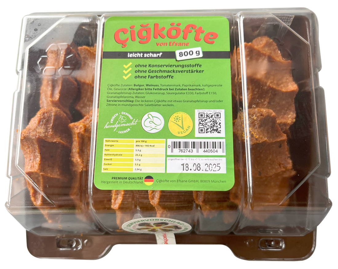 Cigköfte Bigbox 800g von Efsane – vegane Partybox